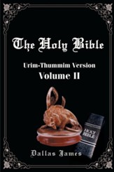 The Holy Bible: Volume 2: Urim-Thummim Version, Paper, Black