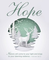 Hope Paper Art Large Advent Bulletin, 50