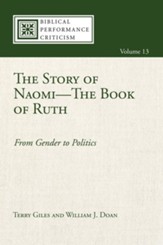 The Story of Naomi-The Book of Ruth: From Gender to Politics