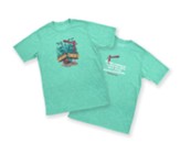 Grúas & Concreto: Camiseta para niños, Grande  (Concrete & Cranes: Youth T-Shirt, Large)