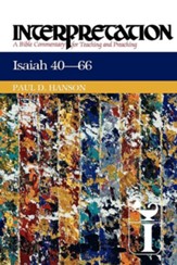 Isaiah 40-66: Interpretation Commentary
