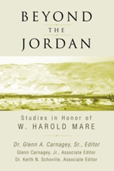 Beyond the Jordan