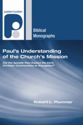 Paul's Understanding of the Church's Mission