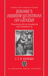 Saint Jerome's Hebrew Questions on Genesis