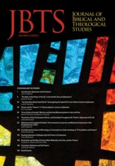 Journal of Biblical and Theological Studies, Issue 5.1