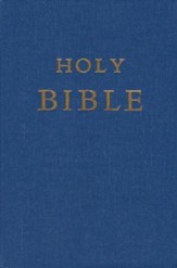 Pew Bible-NRSV, Paper Over Board,  Navy