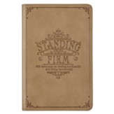 Devotional Standing Firm Faux Leather