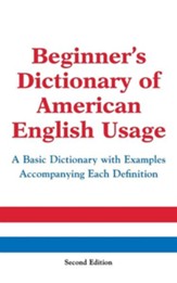 Beginner's Dictionary of American  English Usage, Second Edition, Edition 0002