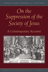 On the Suppression of the Society of Jesus