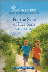 For the Sake of Her Sons, Large Print