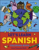 Let's Learn Spanish Coloring Book