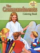 Coloring Book about the Commandments