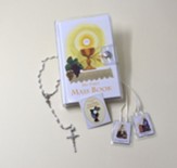 First Holy Communion Vinyl Wallet Set, Girl's Eucharist Edition