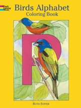 Birds Alphabet: Coloring Book