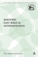Rhetoric and Biblical Interpretation