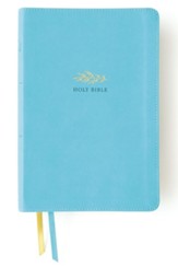 NIV Large-Print Women's Devotional  Bible--soft leather-look, teal