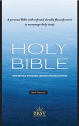 NRSV Pew Bible, Flexsoft, black