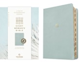 NLT Every Woman's Bible, Filament-Enabled Edition (LeatherLike, Sky Blue, Indexed)