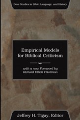 Empirical Models for Biblical Criticism