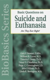 Basic Questions on Suicide & Euthanasia