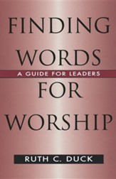 Finding Words for Worship