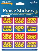 Praise God Praise Stickers & Chart