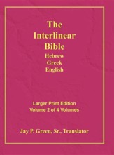 Interlinear Hebrew-Greek-English Bible  Large Print Volume 2, Cloth