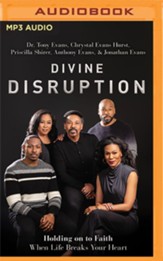 Divine Disruption: Holding on to Faith When Life Breaks Your Heart Unabridged Audiobook on MP3 CD