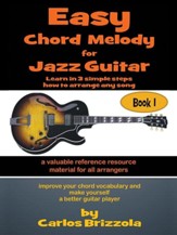 Easy Chord Melody for Jazz Guitar