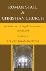Roman State & Christian Church, Three Volumes