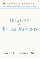 Treasury of Biblical Moments: Devotional Thoughts Based on Selected Scripture Passages from Each Book in the Bible