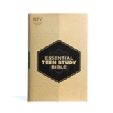 KJV Essential Teen Study  Bible--hardcover