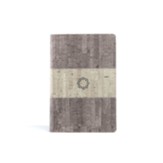 KJV Essential Teen Study Bible--soft  leather-look, weathered grey