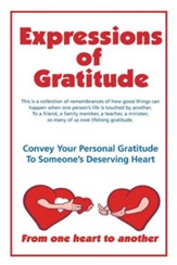 Expressions of Gratitude