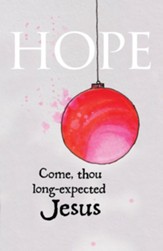 Hope Ornament Advent Bulletin (Pkg of 50)