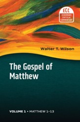 The Gospel of Matthew: Vol 1 - Matthew 1-13 Eerdmans Critical Commentary