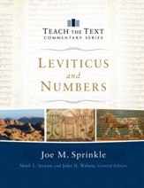 Leviticus and Numbers: Teach the Text Commentary (Hardcover)