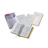 KJV Wedding Bible, Imitation leather, white