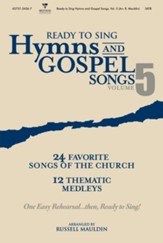 Ready to Sing Hymns and Gospel Songs, Volume 5 (Split-Track Accompaniment)