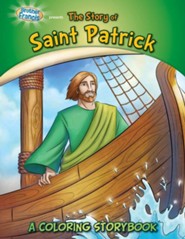 The Story of Saint Patrick, A Coloring Storybook