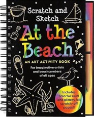 At the Beach: An Art Activity Book for Imaginative Artists and Beachcombers of All Ages [With Wooden Stylus]