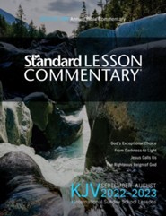 KJV Standard Lesson Commentary &#174 2022-2023