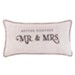 Better Together, Mr. and Mrs., Pillow, Oblong, Medium