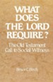 What Does the Lord Require? The Old Testament Call to Social Witness