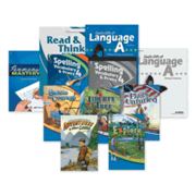 Abeka Grade 4 Homeschool Child Language Arts Kit