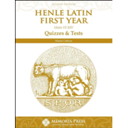 Henle Latin Quizzes & Tests for Units 6-14, 2nd Edition