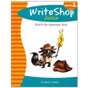 WriteShop Junior Fold-N-Go Grammar Pack - Level 1