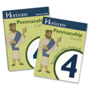 Horizons Penmanship Grade 4 Set