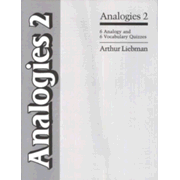Analogies 2 - 6 Vocabulary and 6 Analogy Quizzes