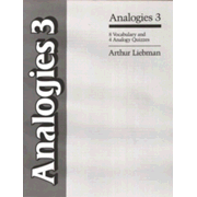 Analogies 3 Analogy and Vocab Quizzes